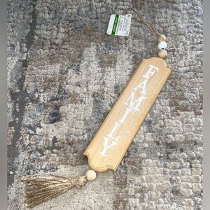 ‘Family’ wooden decoration